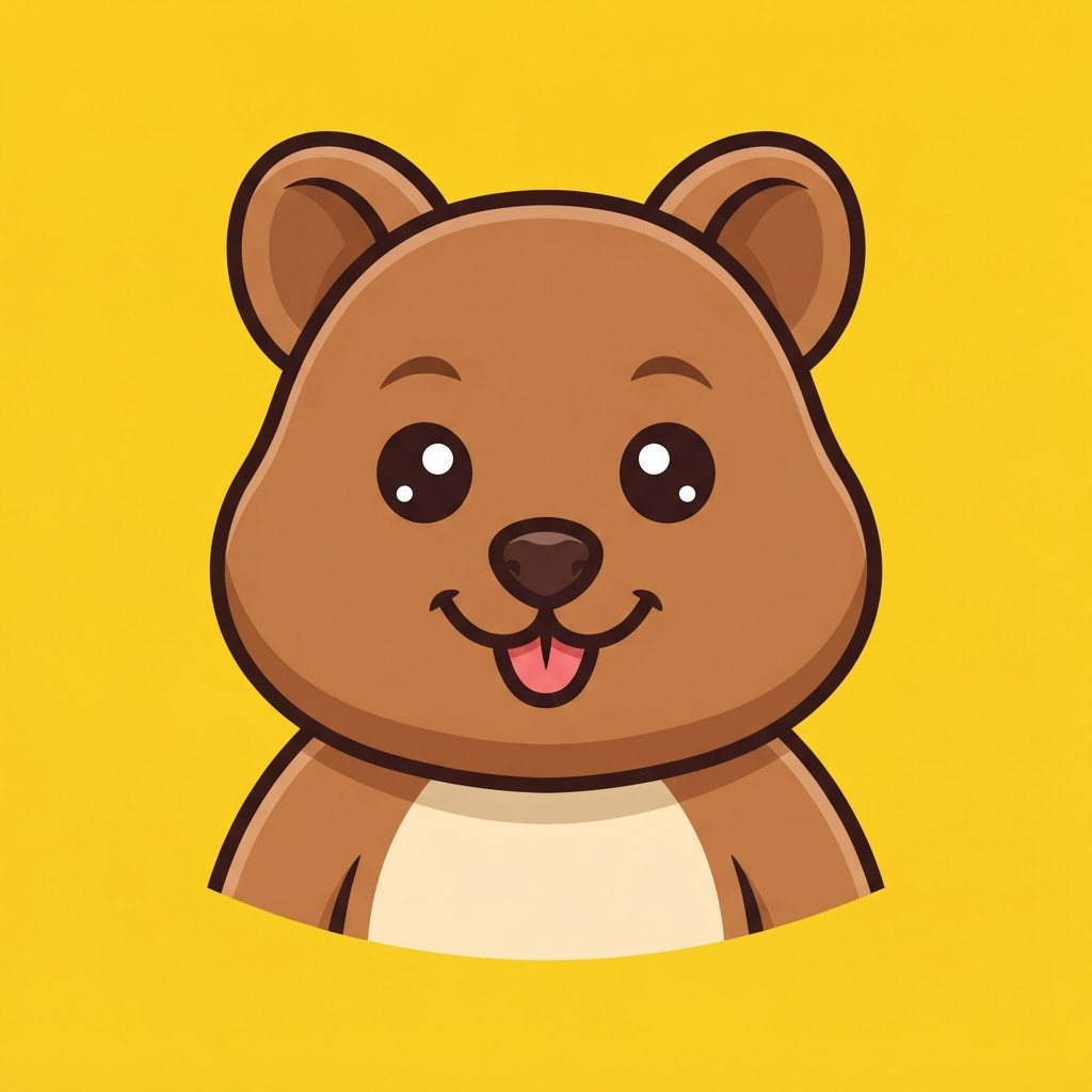 Quokky, the happy quokka mascot
